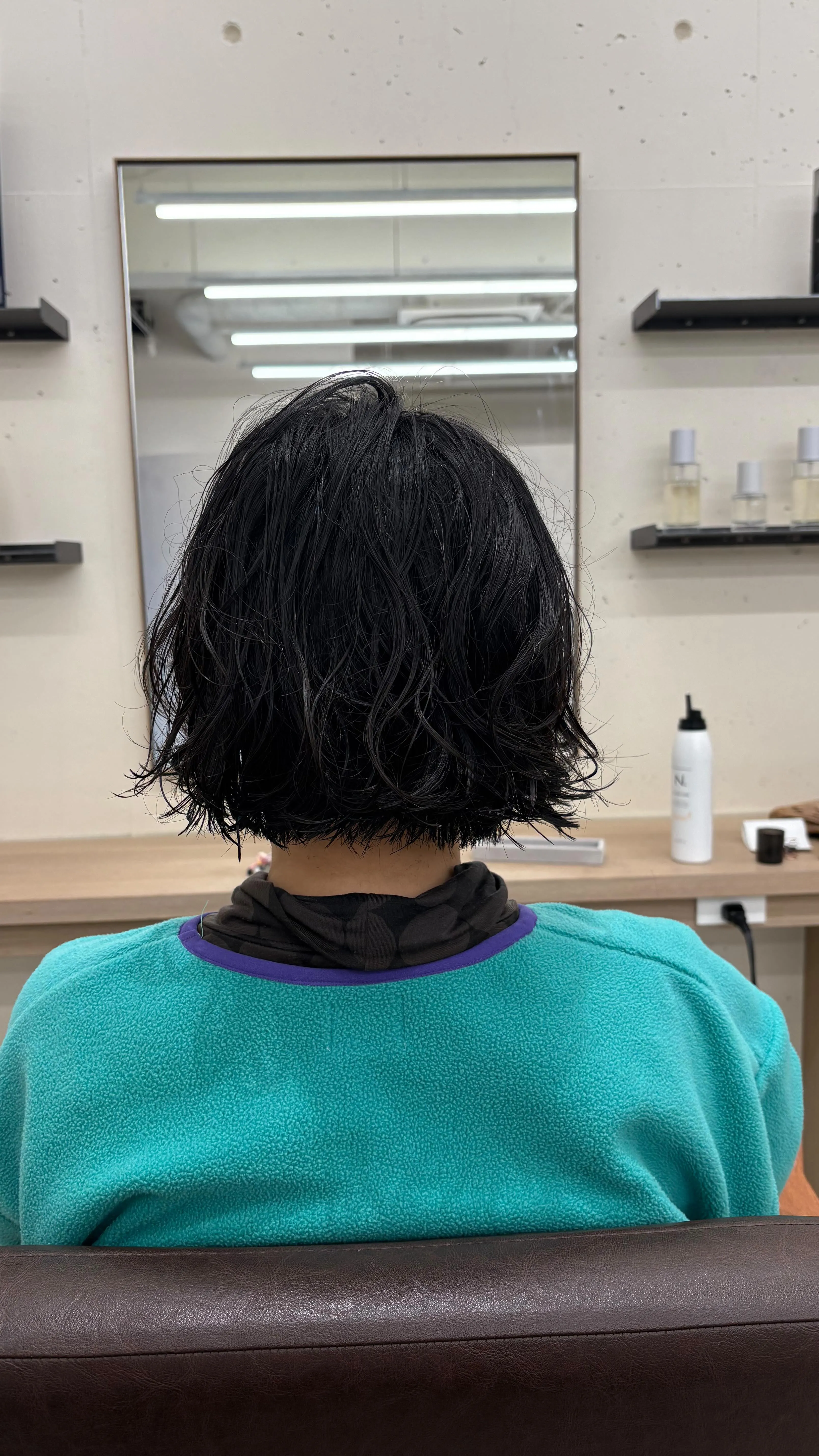 短めボブのゆるくりパーマ🌀